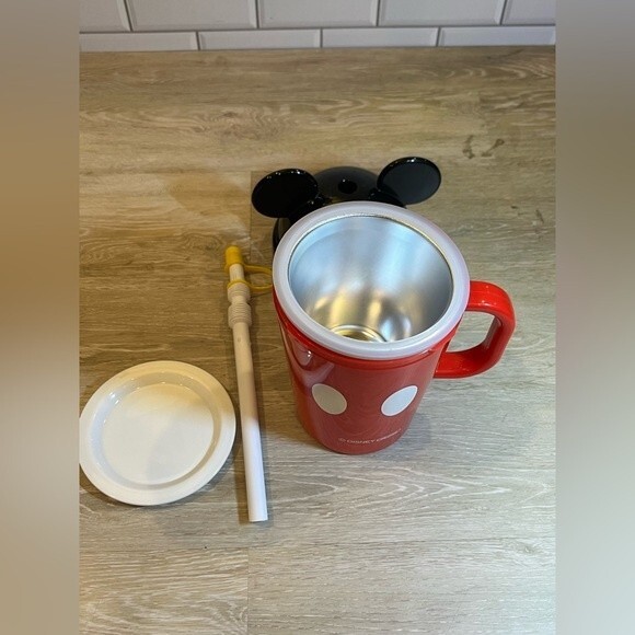 Hong Kong Disneyland Mickey Mouse Frozen Drink Maker Mug New in Box - Picture 10 of 10